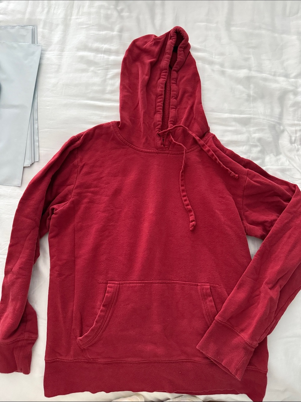 Life Is Good Men's Red Hoodie Sweatshirt